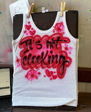 Load image into Gallery viewer, Custom Concert Day Airbrush Tank Top
