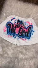 Load image into Gallery viewer, Custom Airbrush Name Shorts
